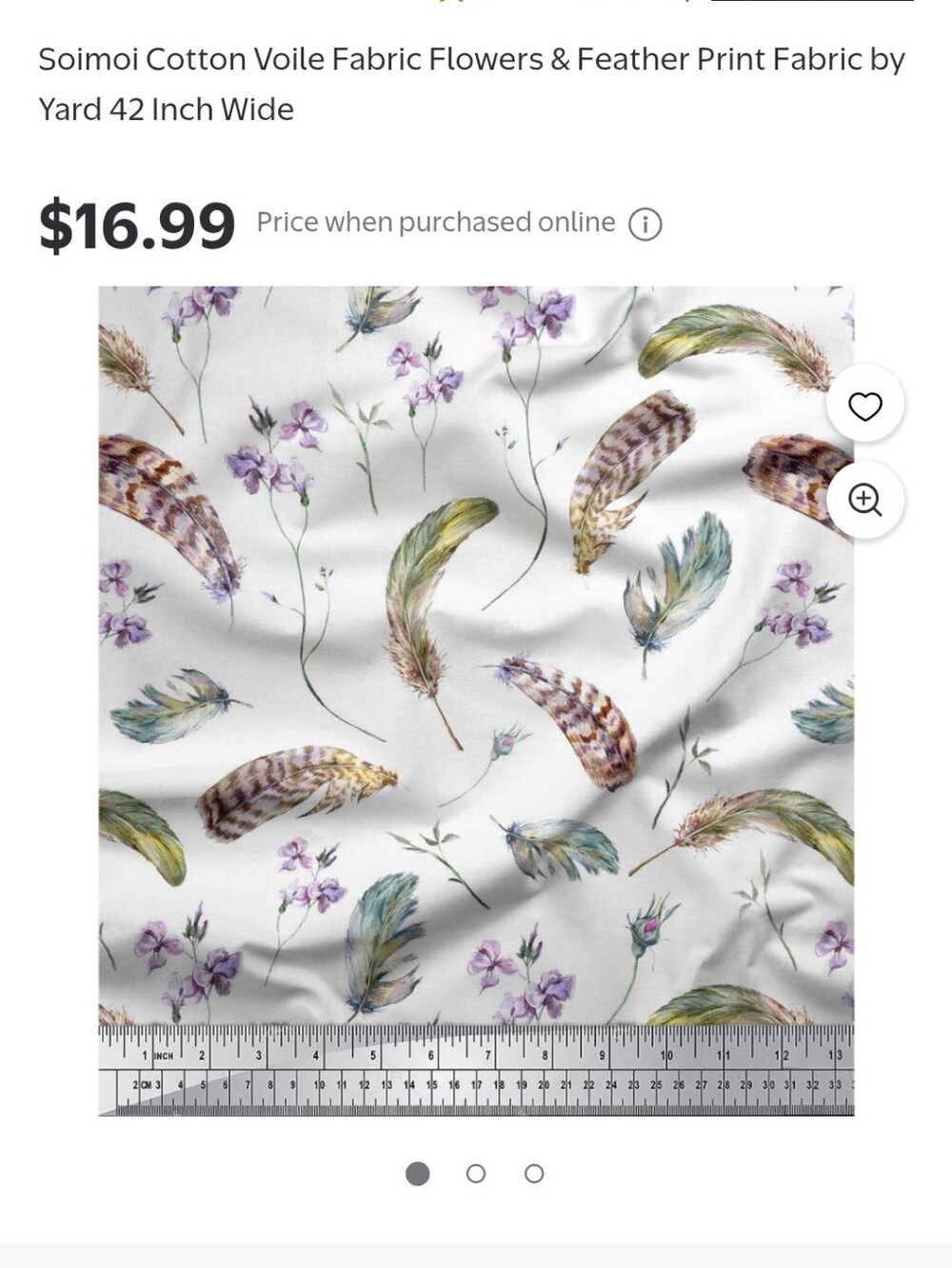 Feather Fabric - Picture 6 of 6